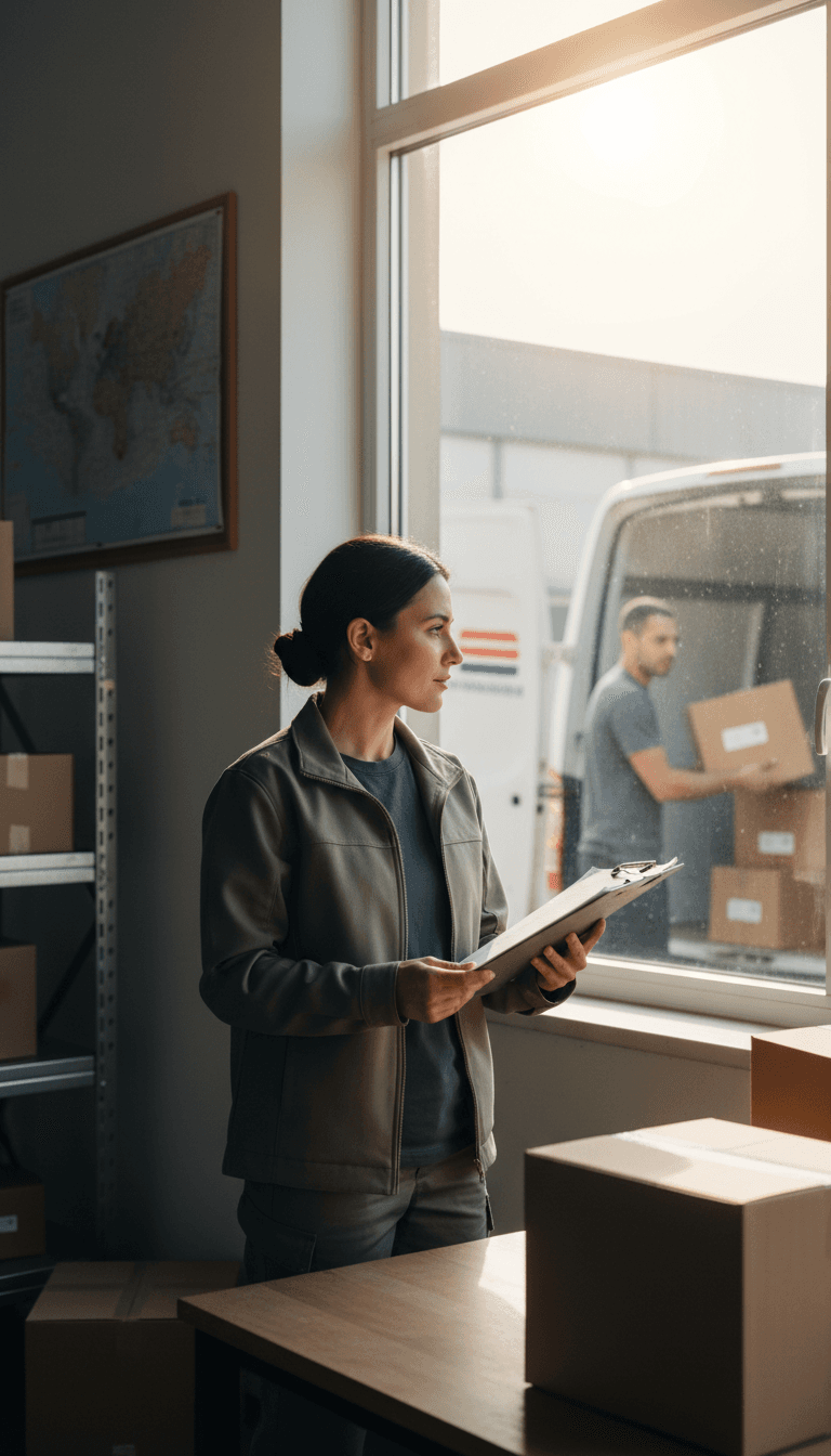 Coordination of local delivery services in London